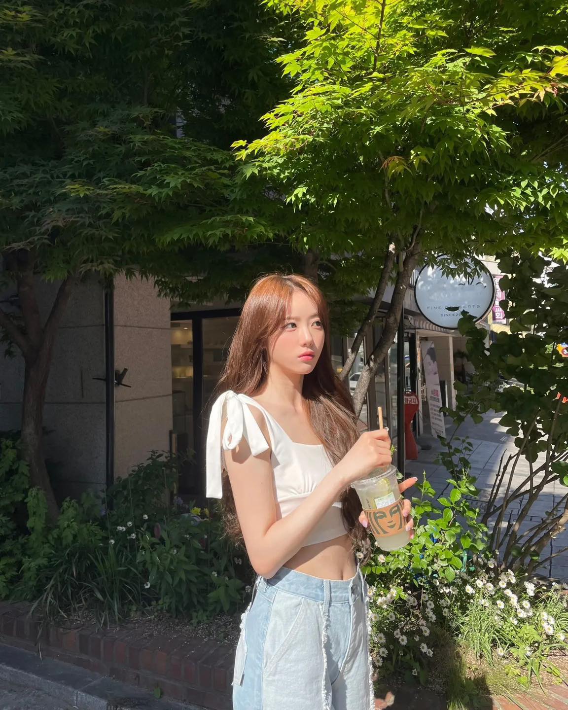 나시는 어깨 리본으로 포인트🎀 이미지