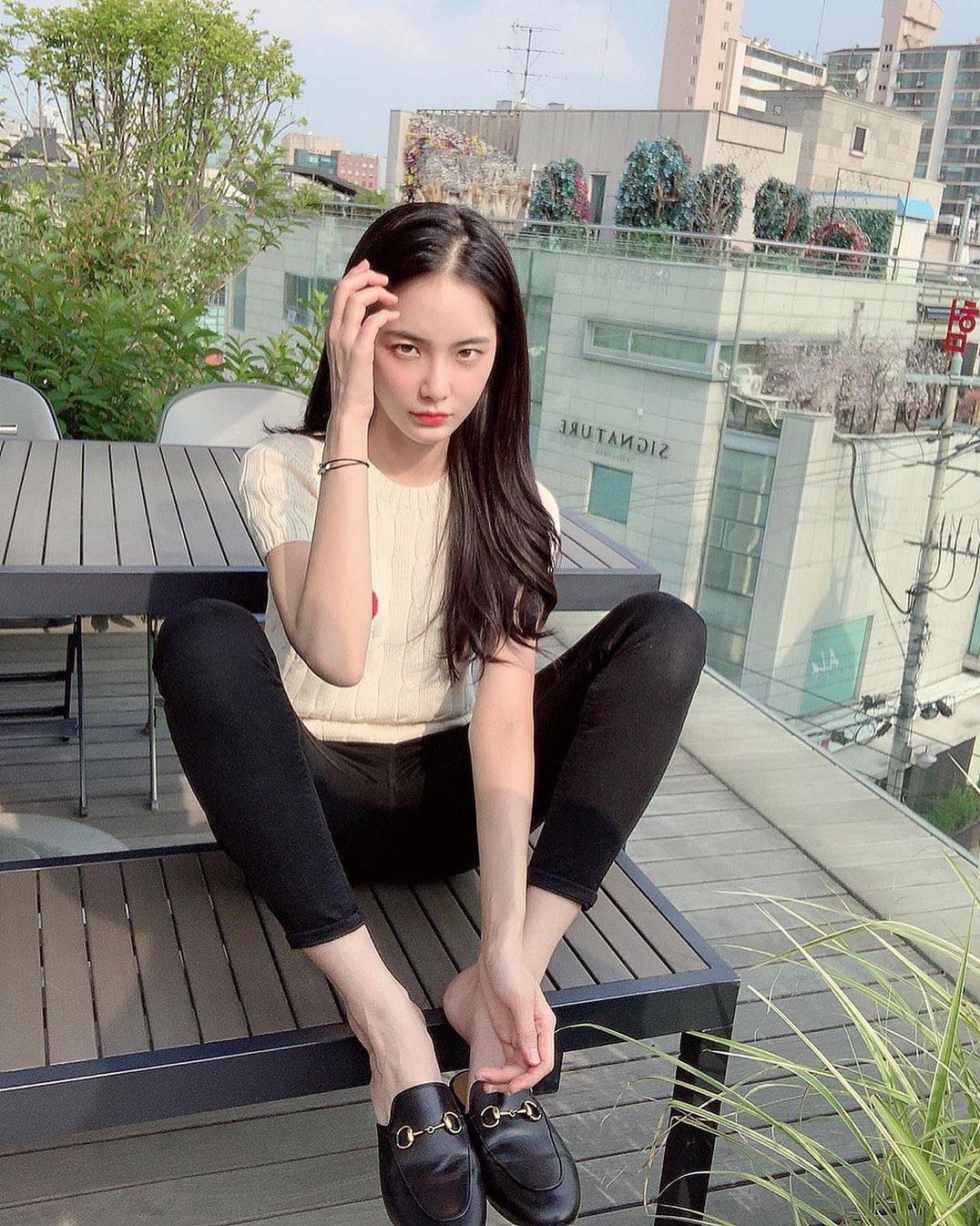 클래식 무드🍃꽈배기 반팔니트 이미지