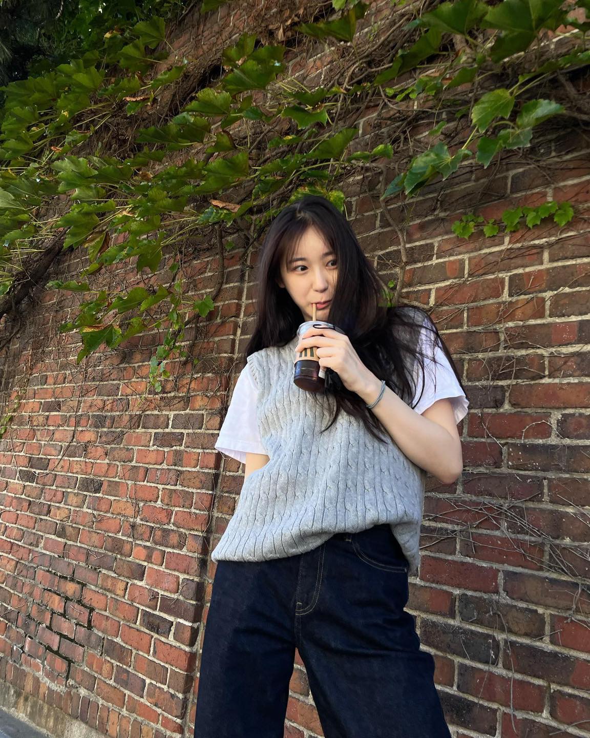 반팔이 밋밋할 땐 @니트조끼✅ 이미지3