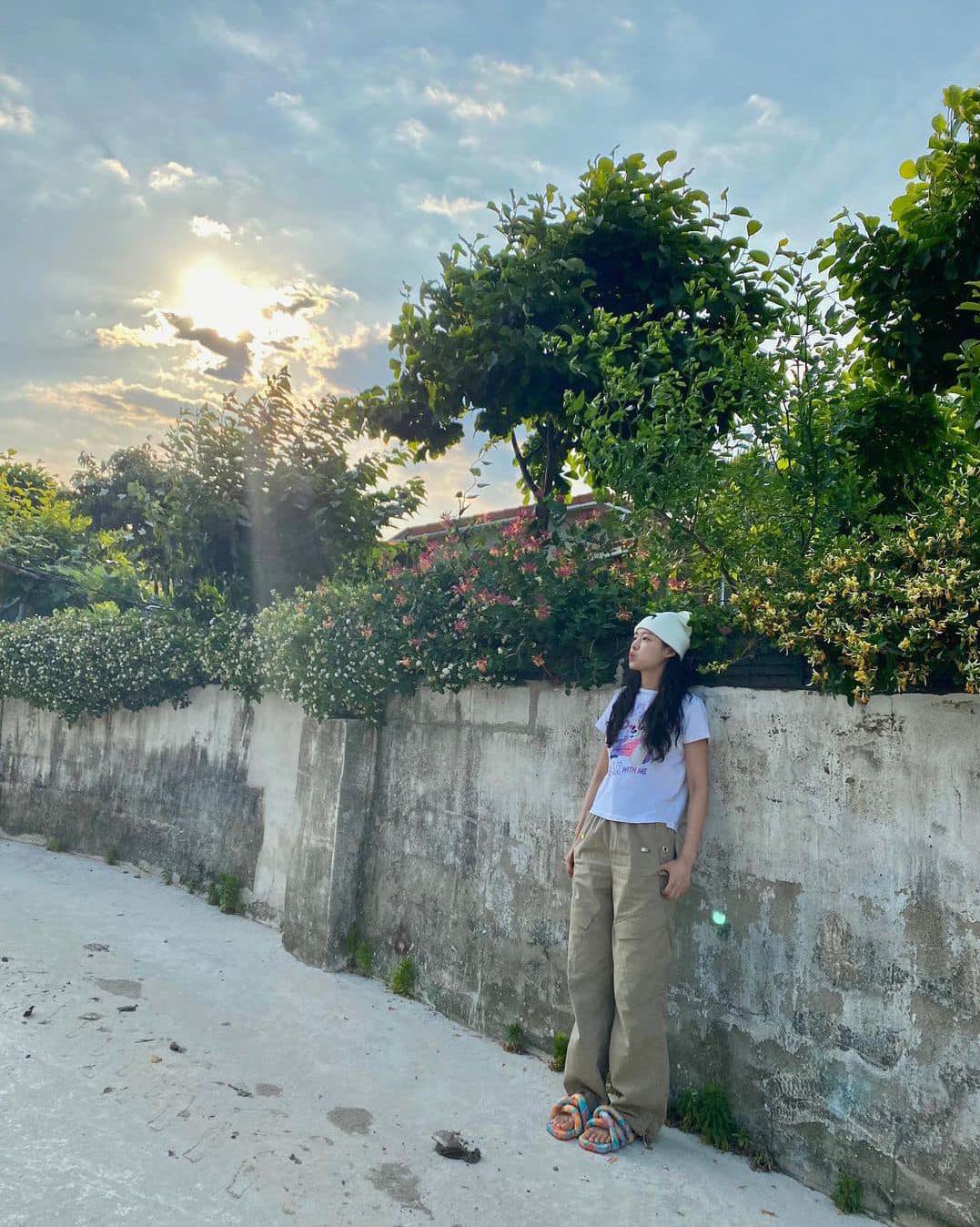힙 더해주는 나일론 팬츠🎧입자 이미지