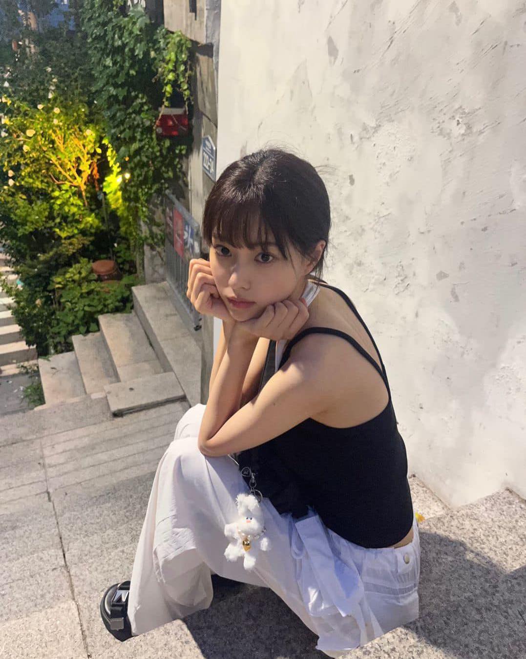 힙 더해주는 나일론 팬츠🎧입자 이미지