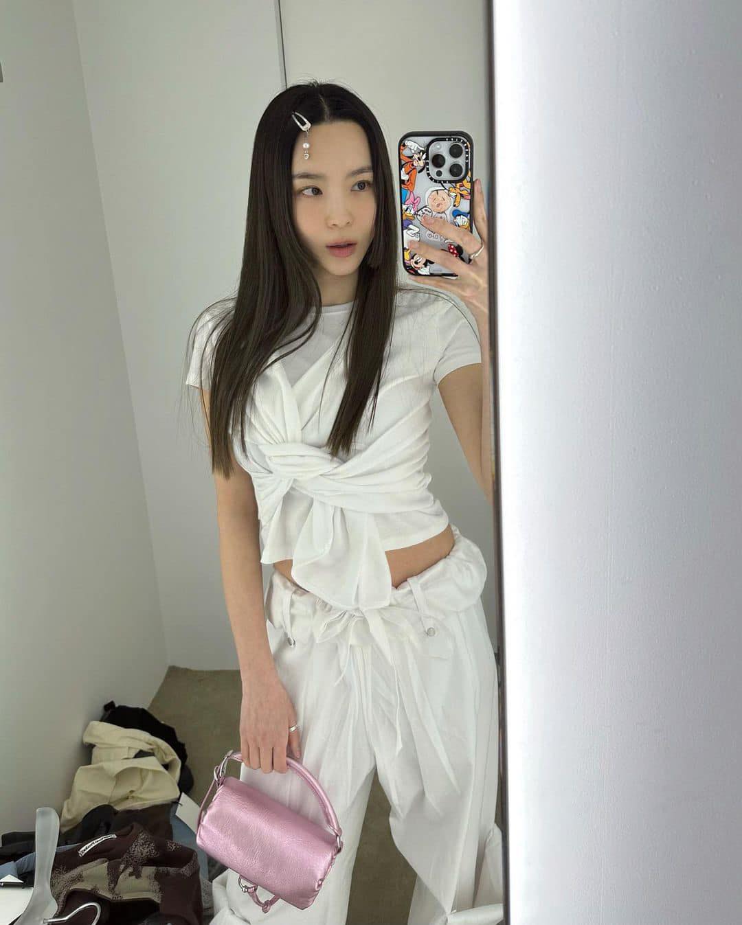 힙 더해주는 나일론 팬츠🎧입자 이미지