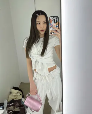 힙 더해주는 나일론 팬츠🎧입자 이미지