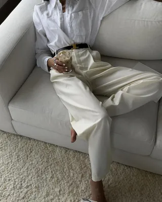 데일리로 좋은 슬랙스 코디🔖🤍 이미지