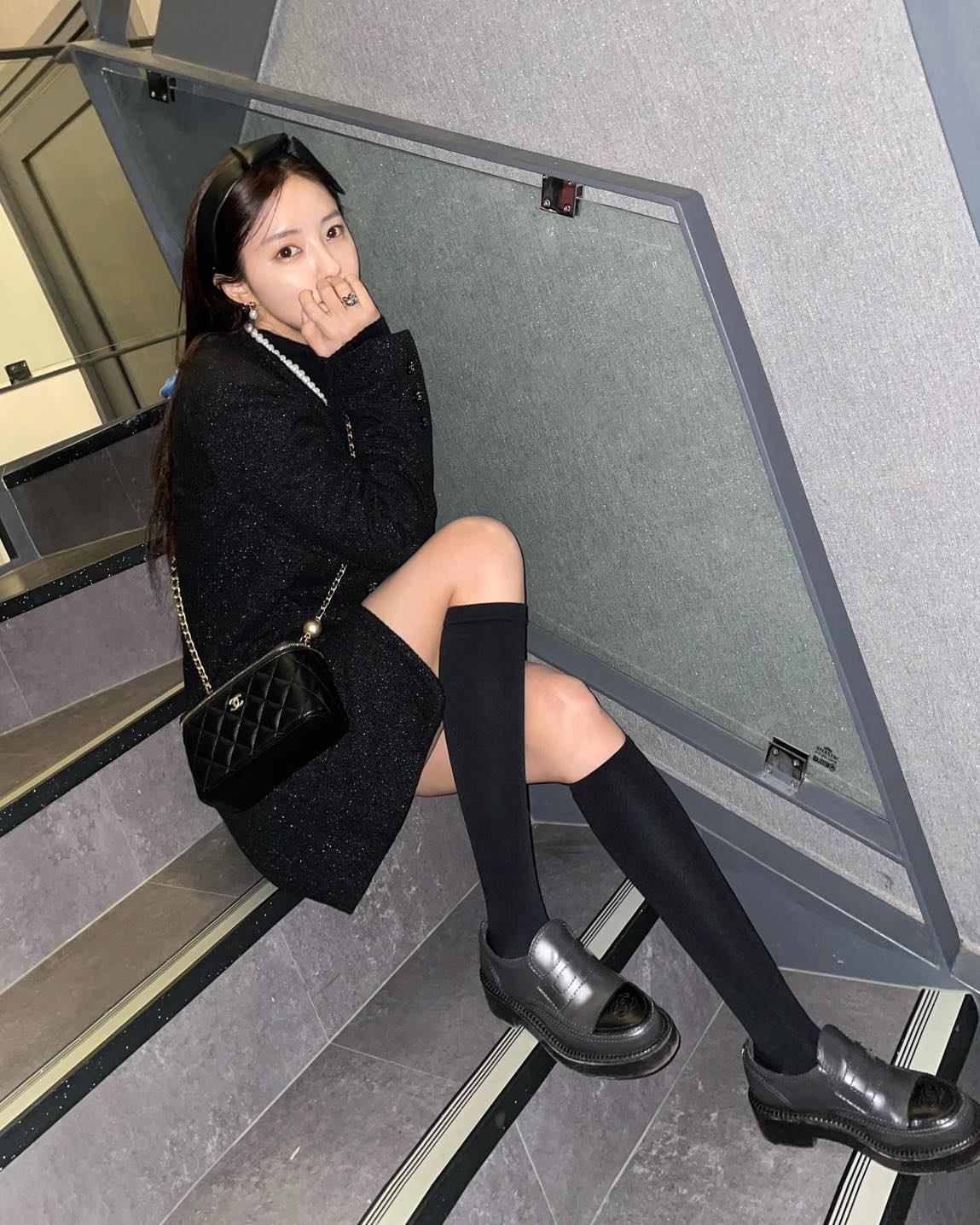 귀여운 쉐입&컬러🩵샤넬 베니티 이미지