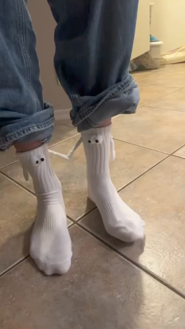 애정 양말 슬슬 준비🤍🧦커플로 이렇게해 데헷❤️ 이미지