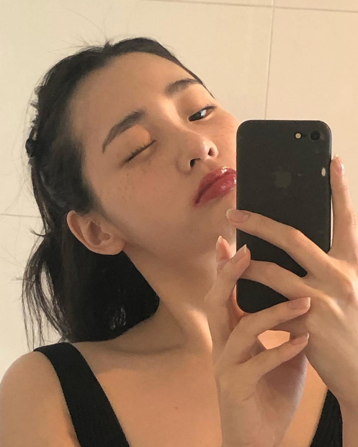 러블리 주근깨 메이크업🤎김민하 이미지