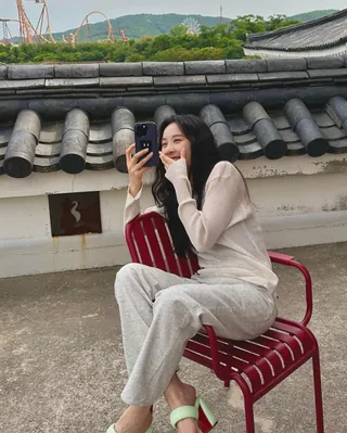 선선할 때 딱 좋은🤍🩷니트 이미지