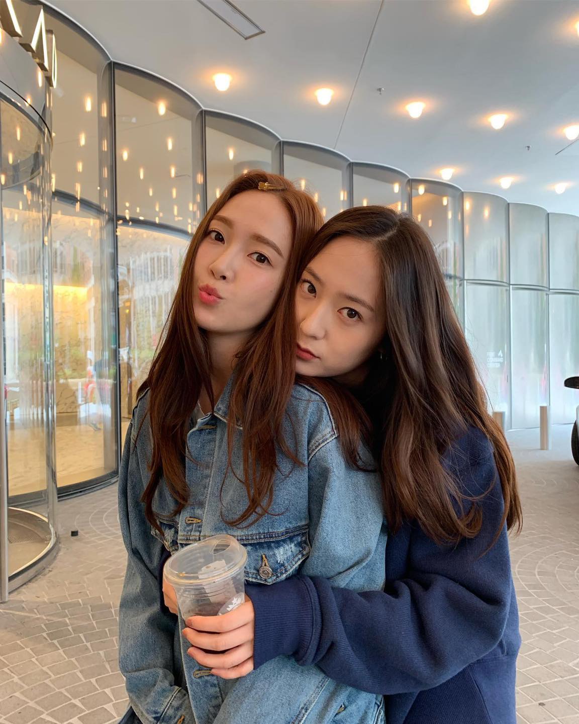 사이좋은 정자매👭🏻🤍가을 트윈룩 이미지3