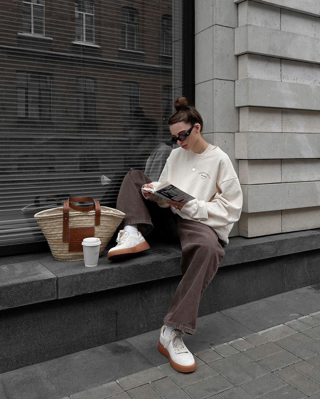 가을무드🍁초코맛 팬츠 코디🍫 이미지2
