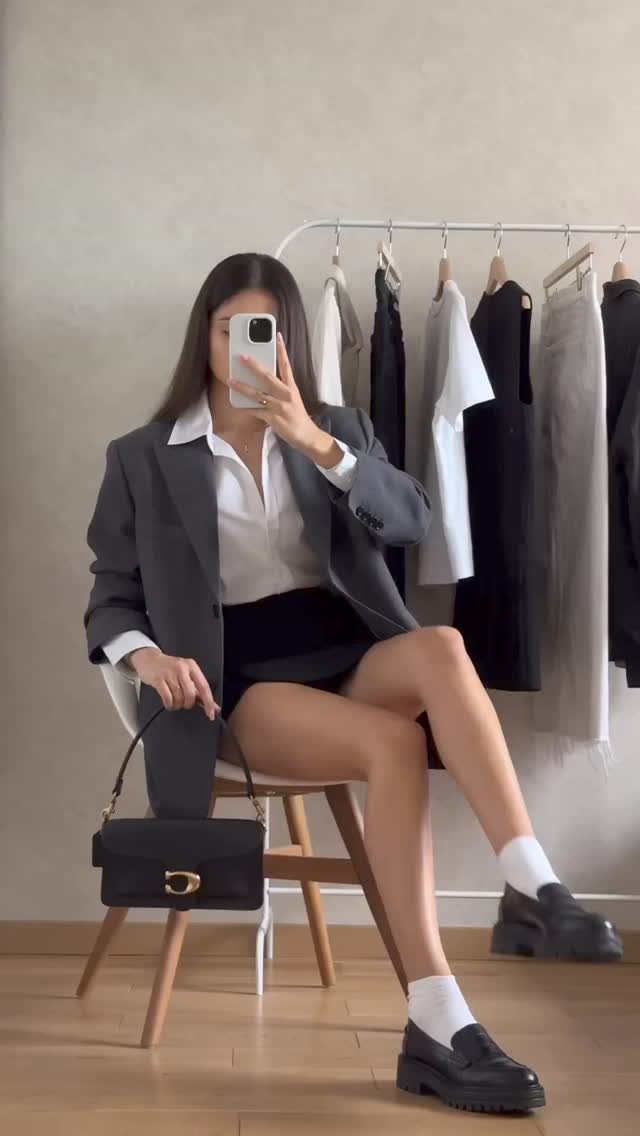 다채로운 화이트셔츠 스타일링🤍 이미지