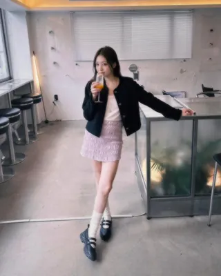 올가을 자켓 코디 4가지 🖤💜 자켓 맛집 @로엠 🍁🤵🏻♀️ 다양한 가을코디 미리 준비해 #광고 이미지