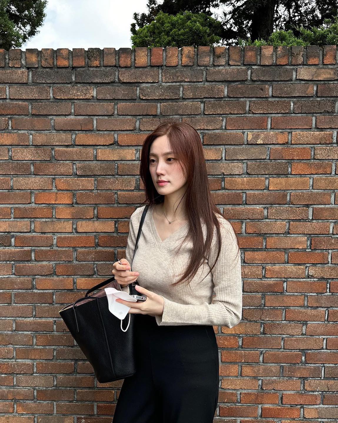 가을엔 포근한 베이지 니트🥠🤍 이미지7
