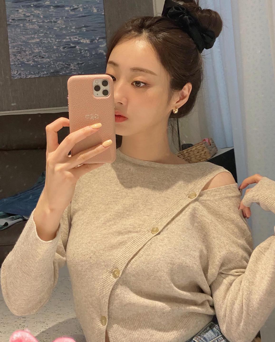 가을엔 포근한 베이지 니트🥠🤍 이미지3