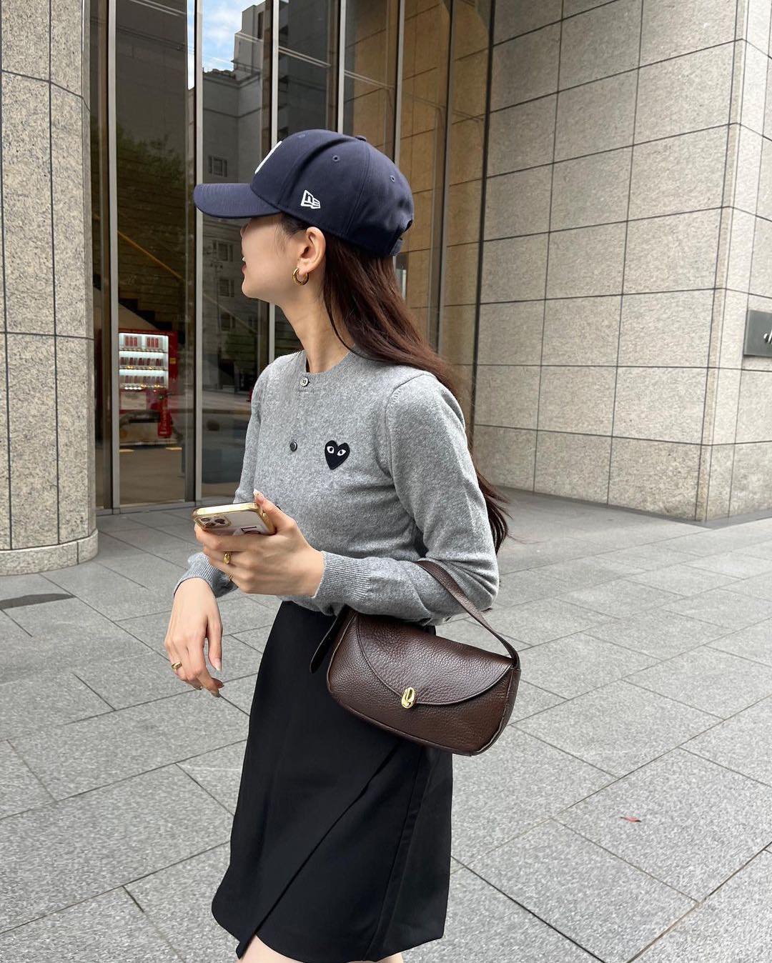 귀여운 포인트🖤 꼼데가디건🧶 이미지