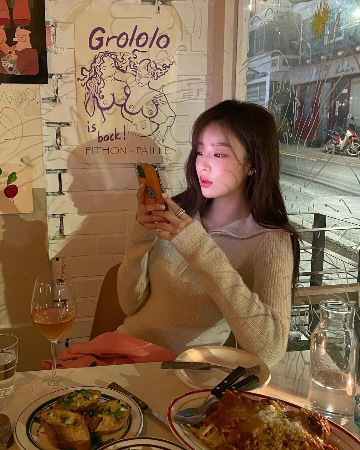가을엔 포근한 베이지 니트🥠🤍 이미지5