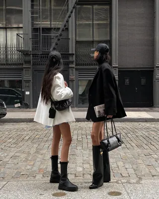무채색 코디는 블랙앤화이트🖤🤍 이미지
