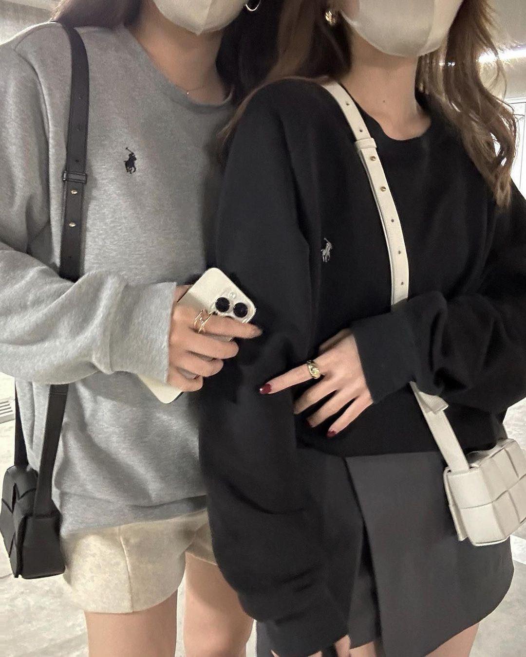 캐주얼한 폴로 로고 맨투맨🐎🛒 이미지