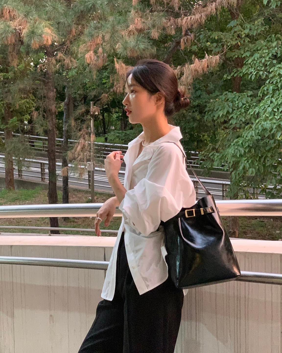 가을 기본 블랙백🖤올드머니룩 이미지