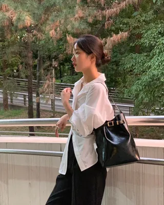 가을 기본 블랙백🖤올드머니룩 이미지