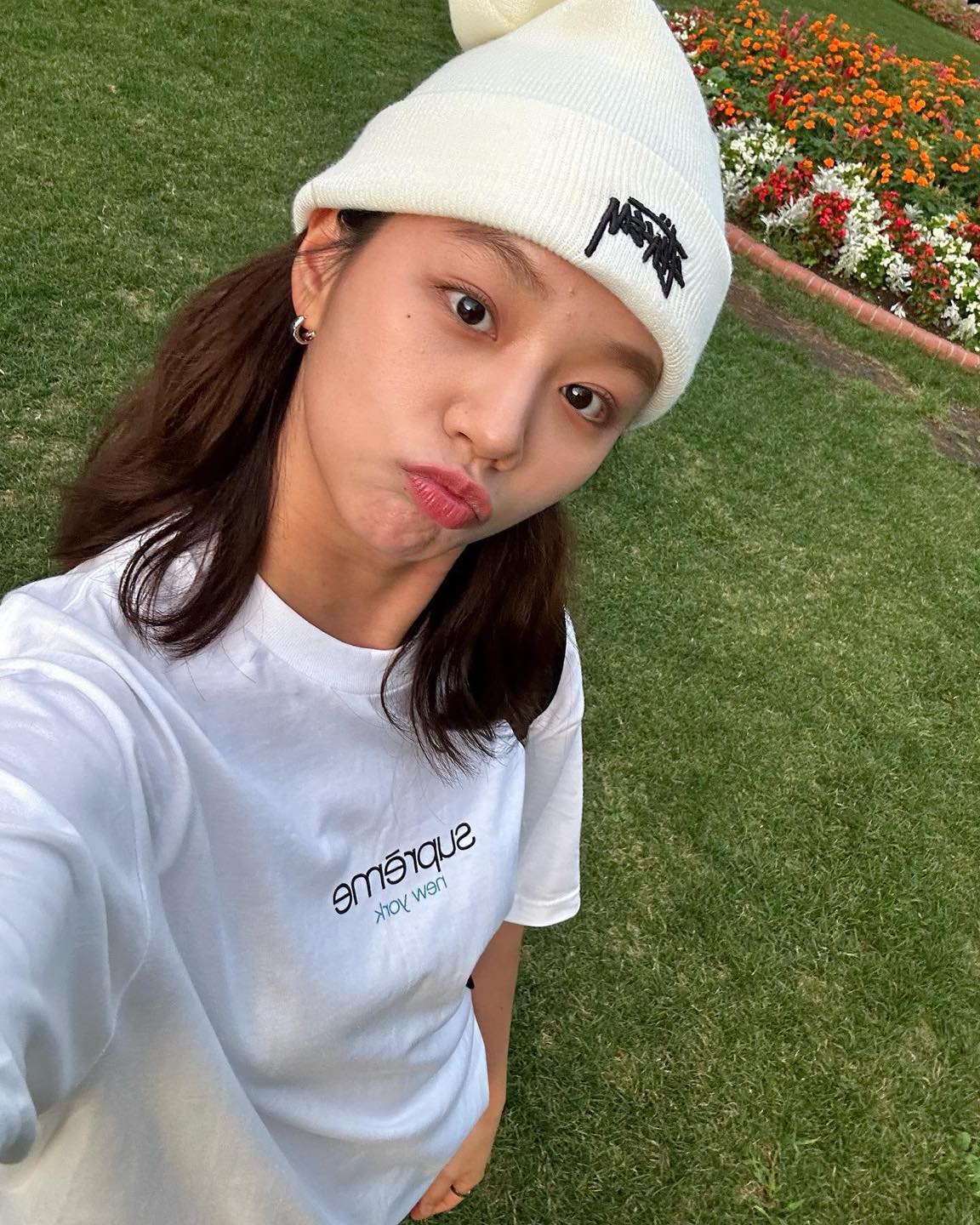 언니들의 힙한 비니💂🏻‍♀️@스투시 이미지
