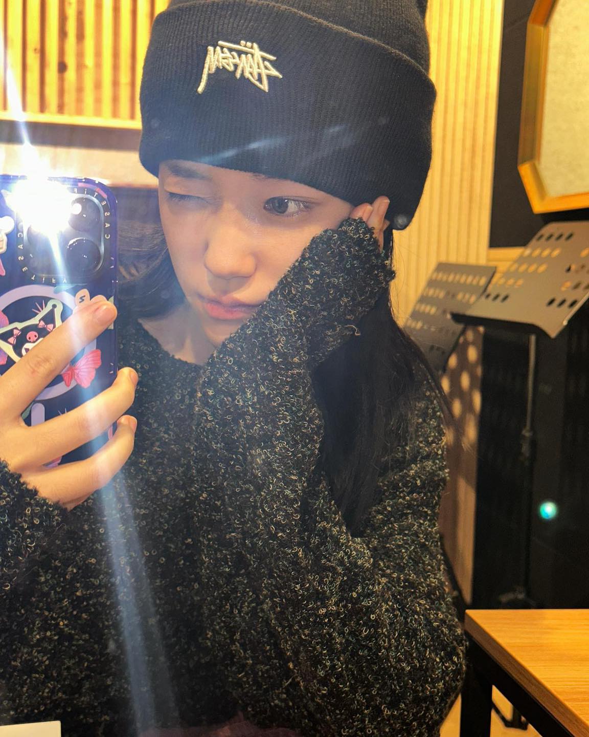 언니들의 힙한 비니💂🏻‍♀️@스투시 이미지