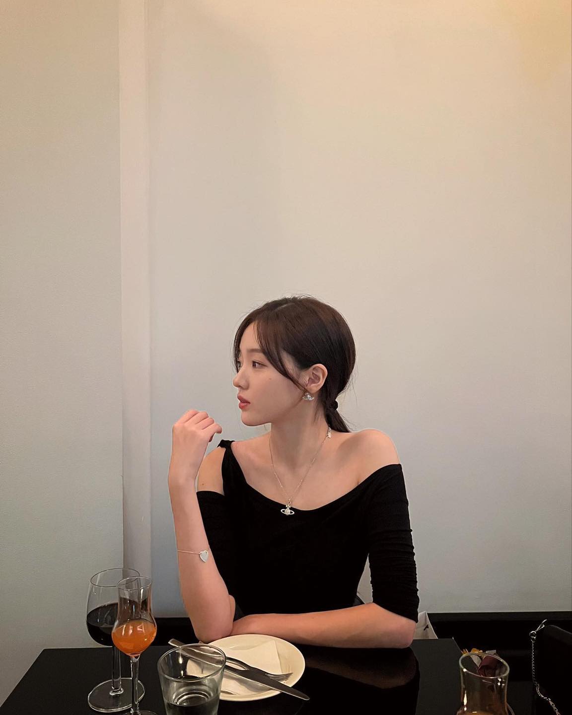 가을 미니멀템⛓️🖤비비안 목걸이 이미지
