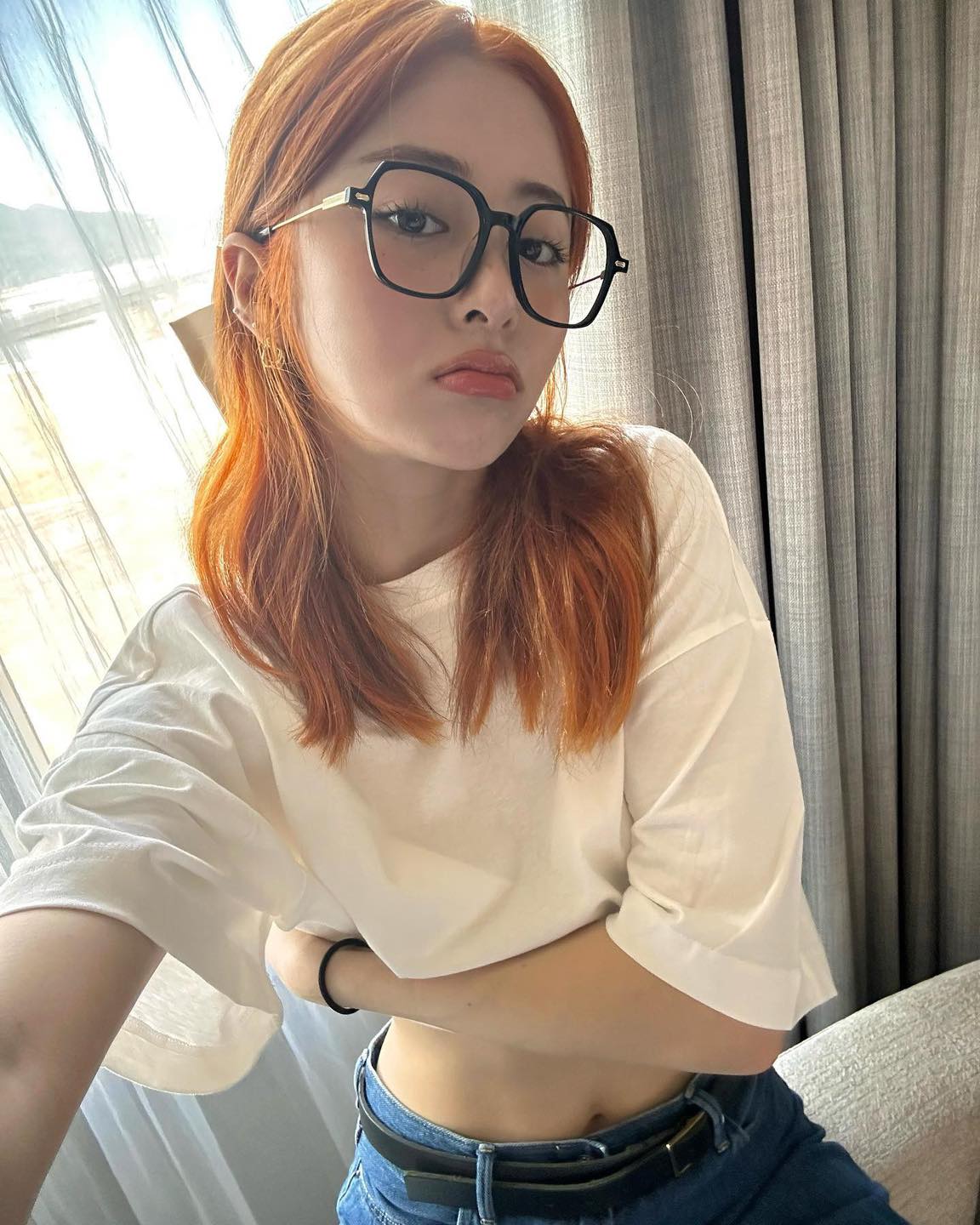 오렌지머리 소화력👩🏻‍🦰👍🏻@허윤진 이미지1