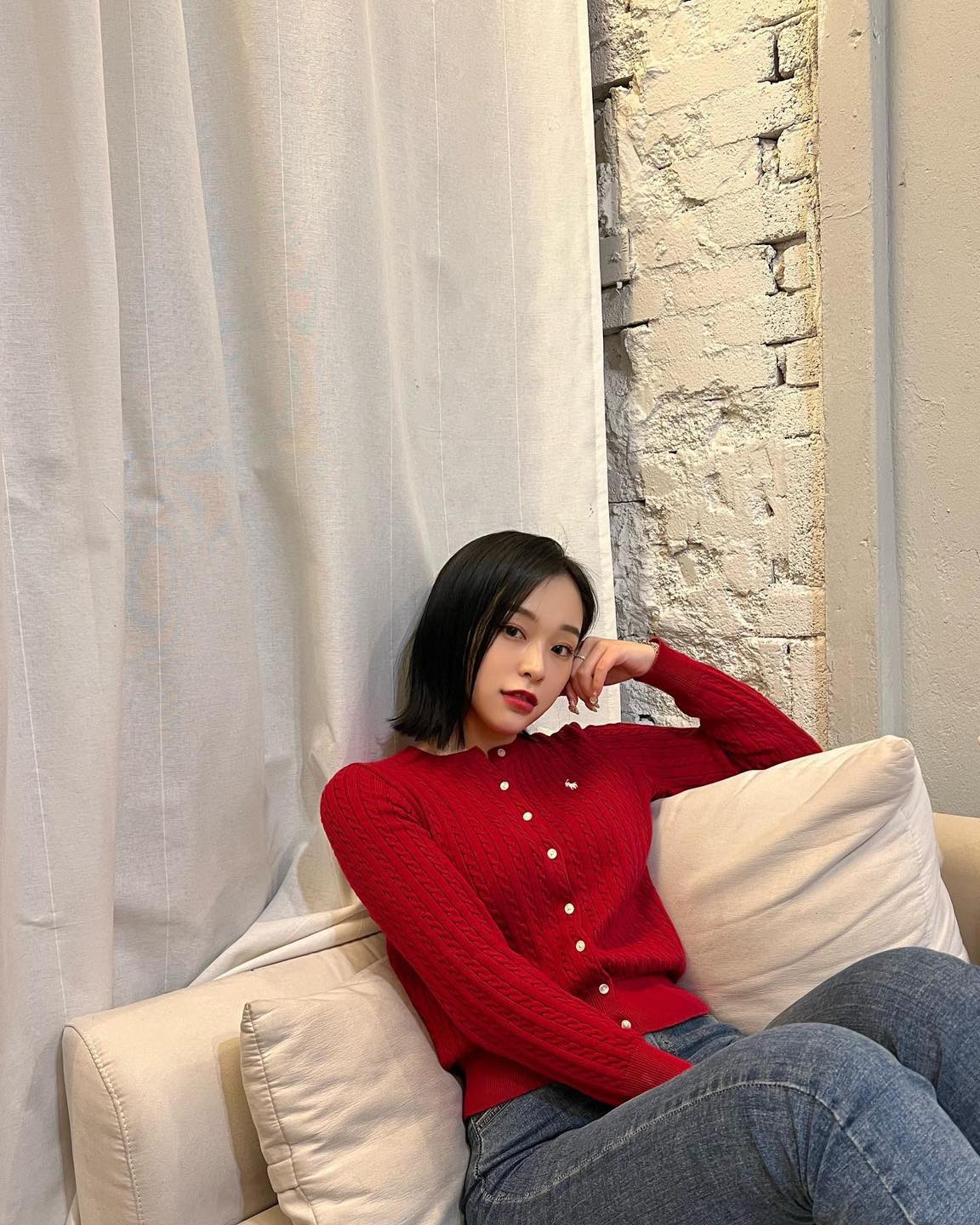 폴로 꽈배기니트 가디건 감성🧶💙 이미지9