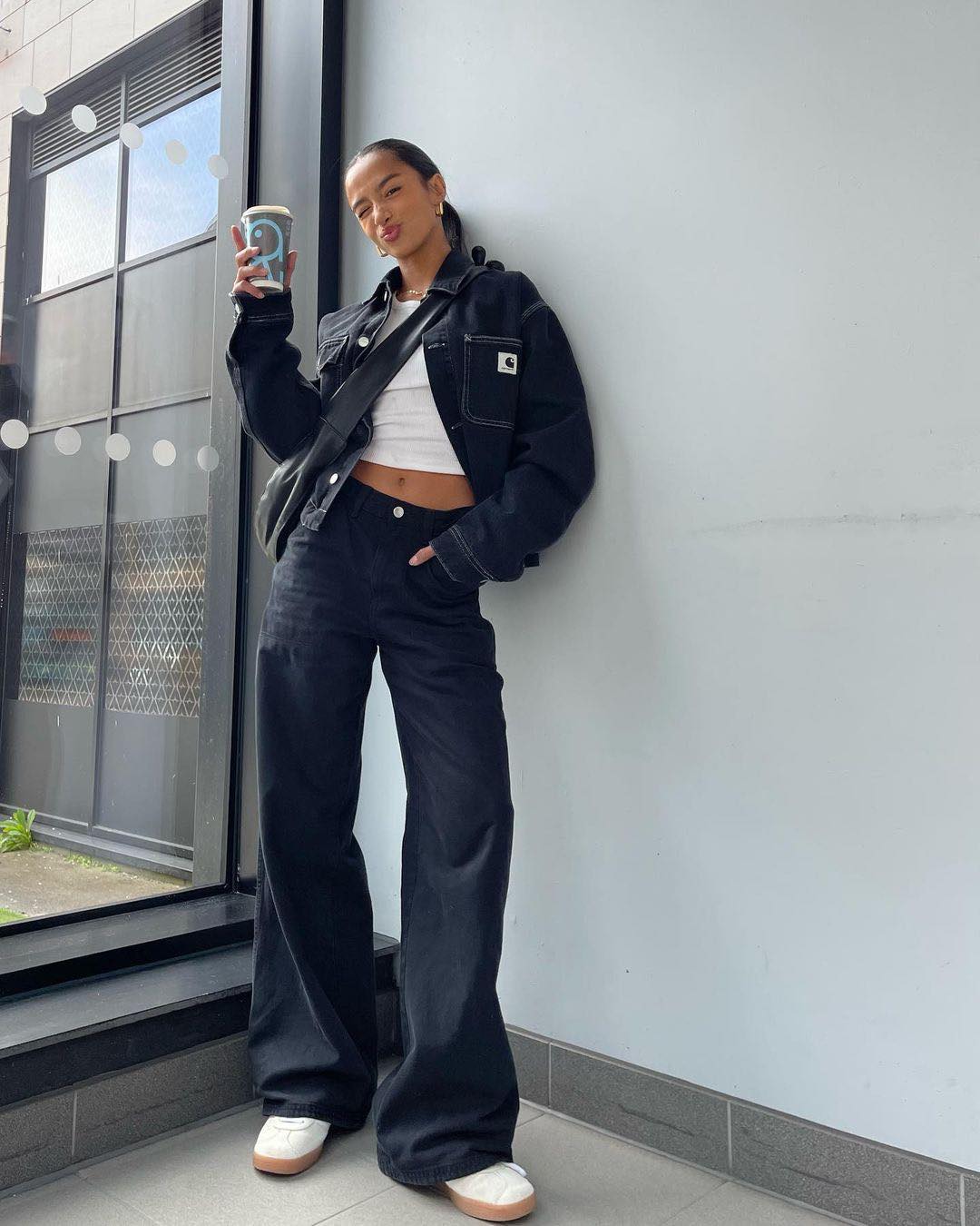 가을 데일리 데님 자켓 코디💙 이미지