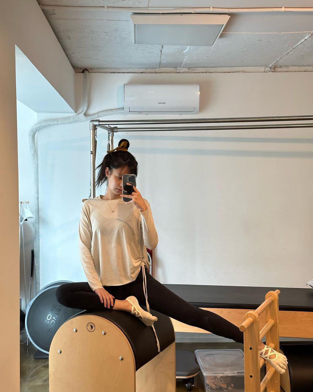 가을에도 운동 자극 레깅스룩🔥 이미지