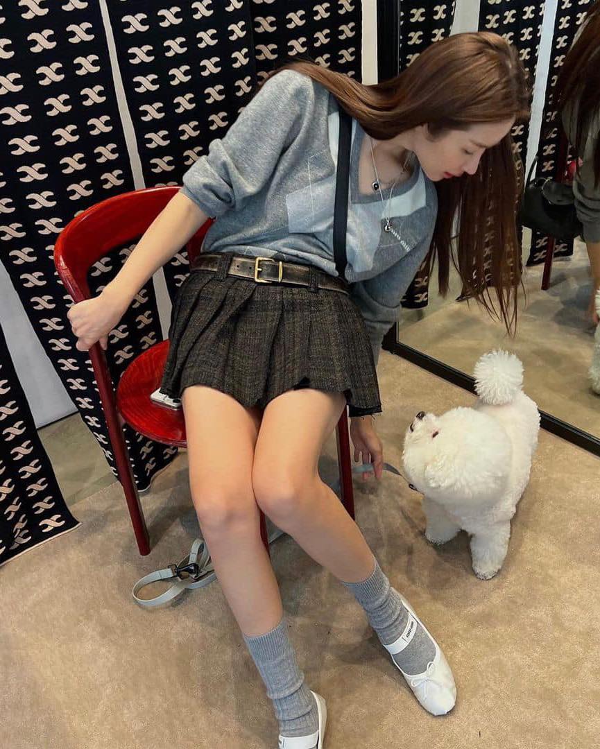 미니멀 감성 그레이 양말🩶🧦 이미지6