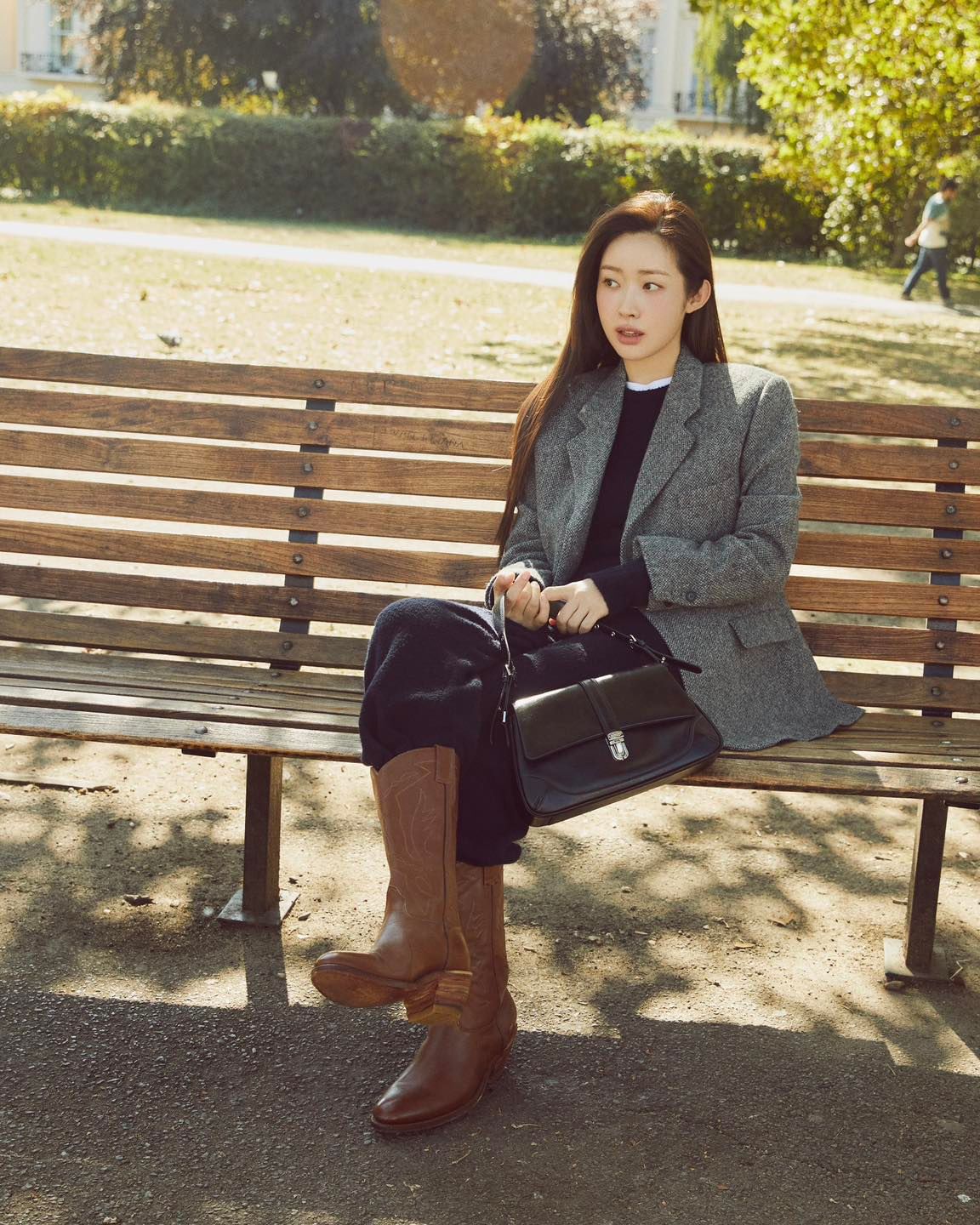 가을 감성🤎차정원 런던 여행룩🇬🇧 이미지7