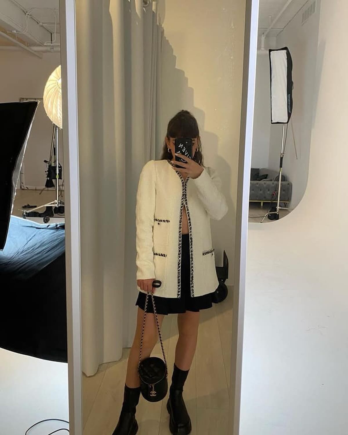 취향저격 미니스커트 룩🖤 이미지