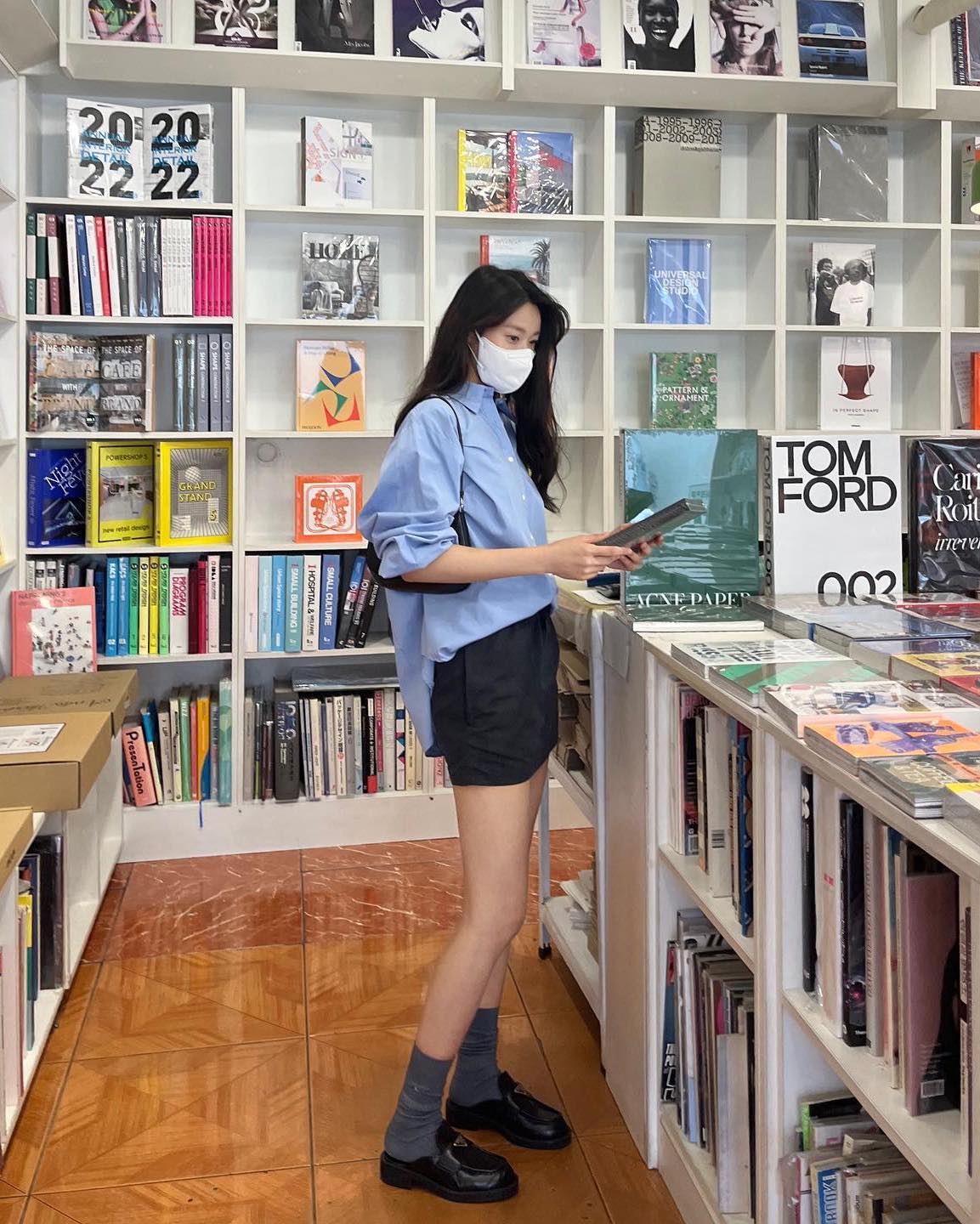 미니멀 감성 그레이 양말🩶🧦 이미지2