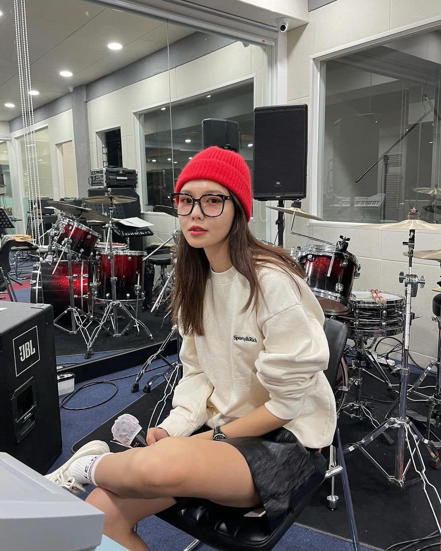 날마다 다른 컬러 비니로 포인트❤️ 이미지