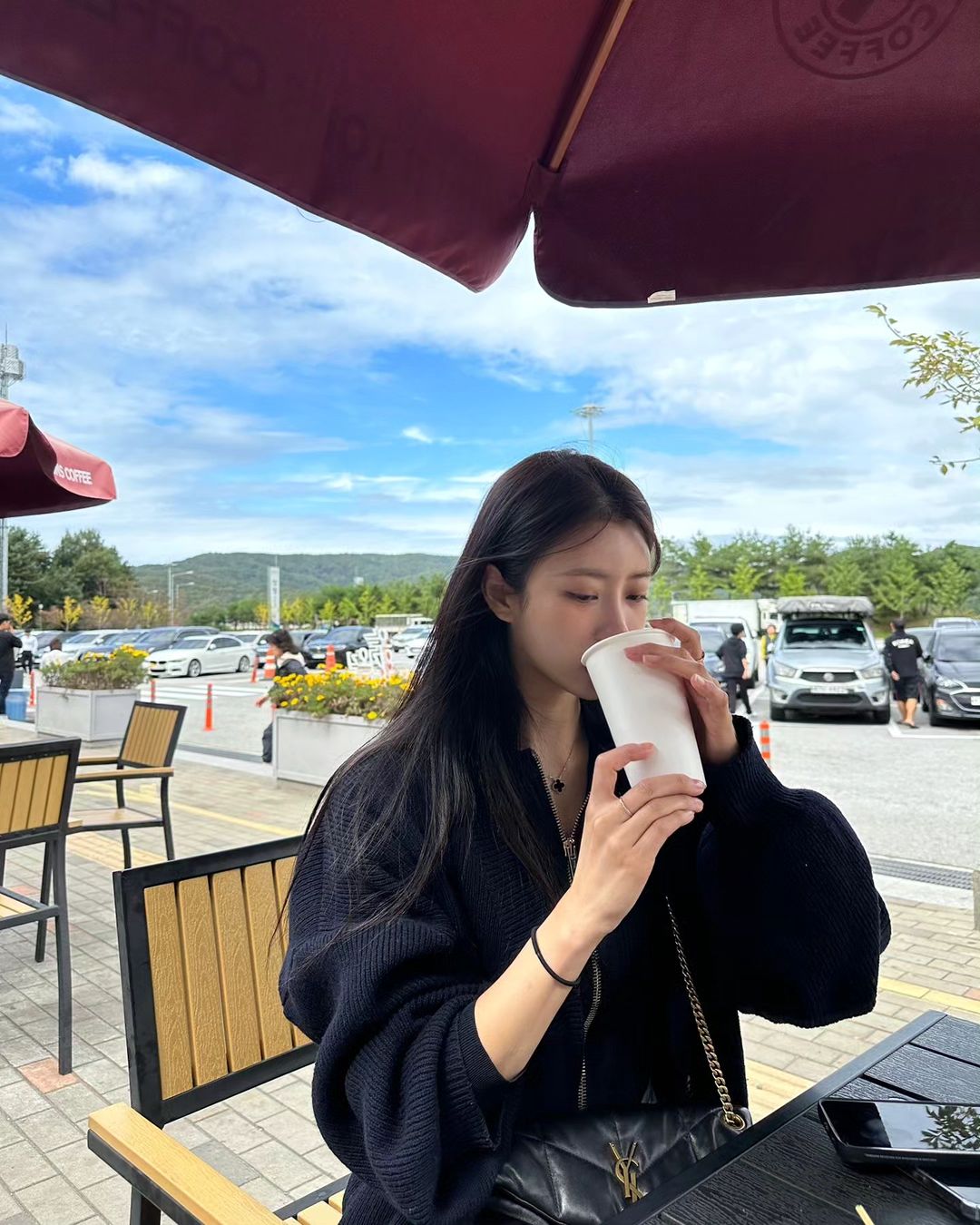 편한 가을 꾸안꾸🤍집업 가디건 이미지
