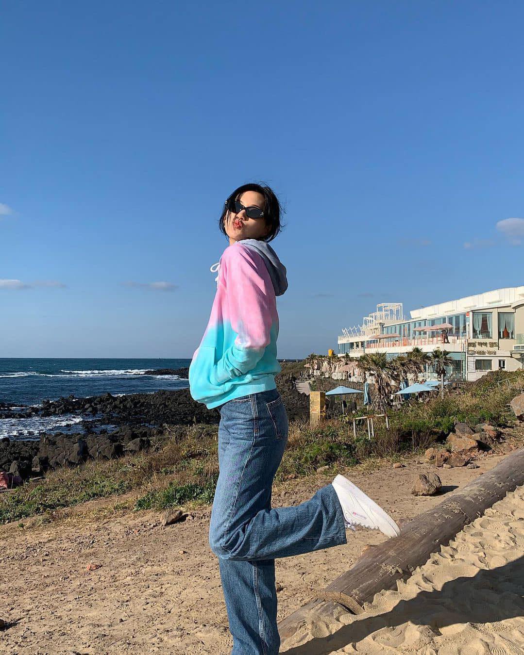 가을에도 선글라스는 필수😎❤️ 이미지