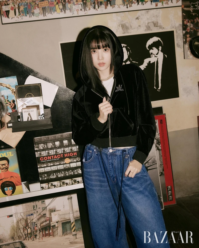요즘 힙한🔱🖤@권은비 스트릿룩
수프라 x 권은비😎맨투맨~ 아우터까지 가을룩 8가지🔥 #광고 이미지1