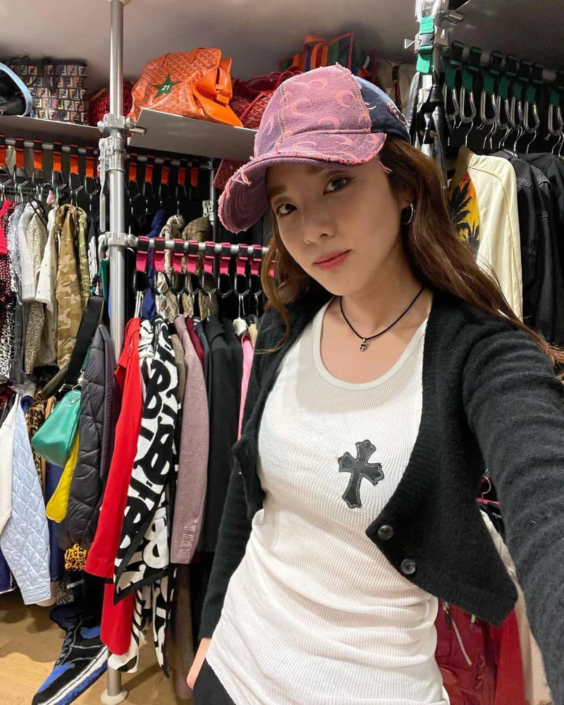 힙한 다라언니 크롬하츠 코디❤️🔥👑 이미지1
