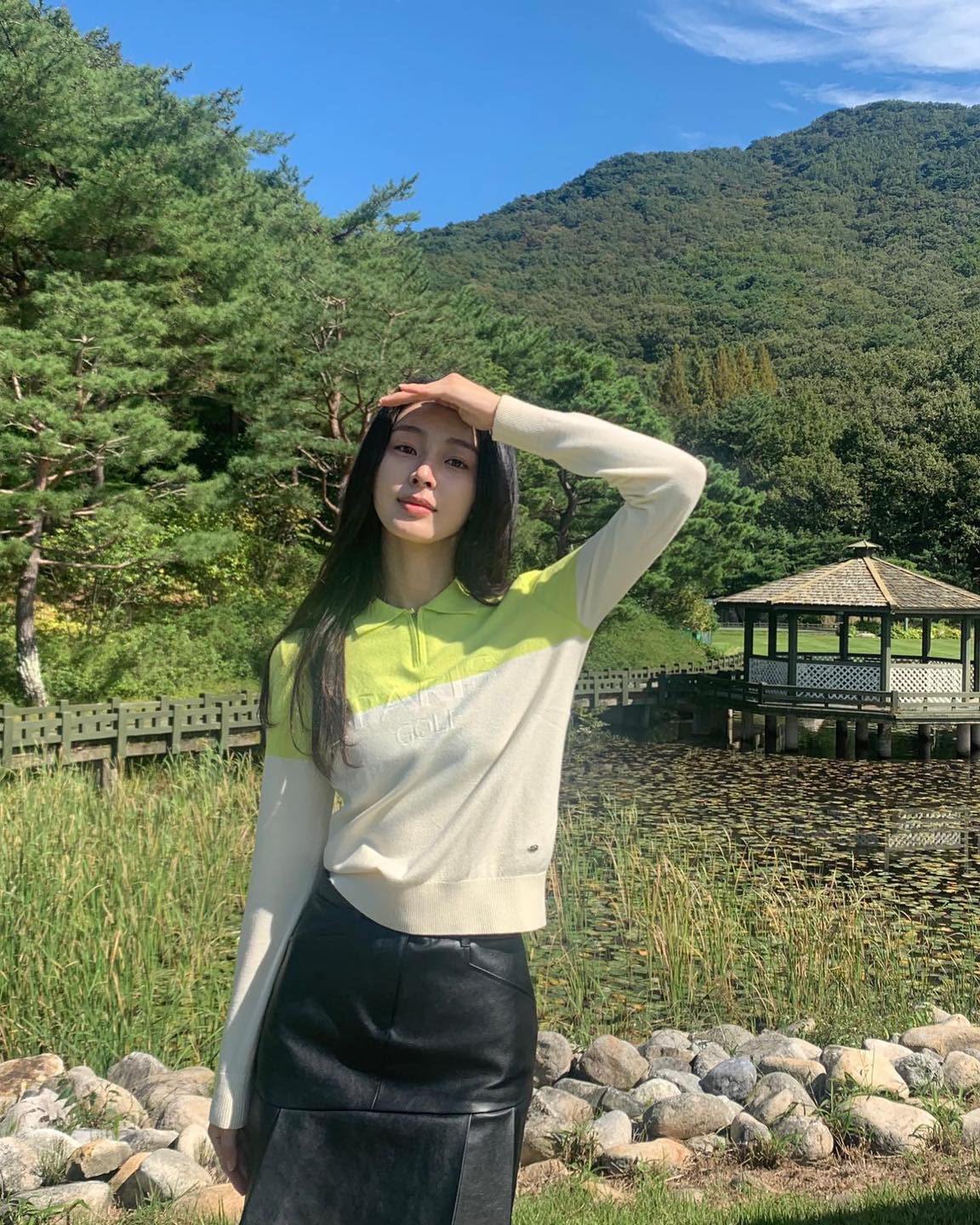 프렌치 감성 가을 골프룩⛳🇫🇷 
엘르골프💚 트렌디한 골프웨어로 필드와 일상, 여행까지 #광고 이미지