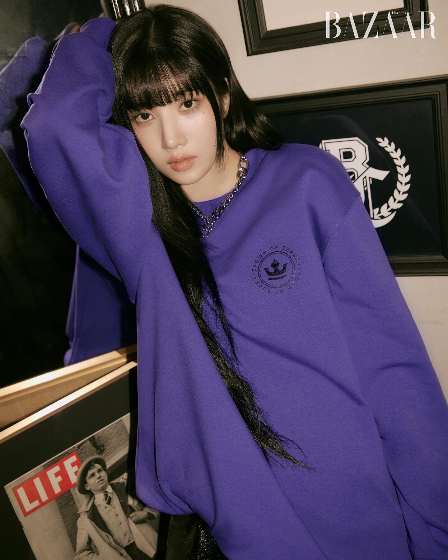 요즘 힙한🔱🖤@권은비 스트릿룩
수프라 x 권은비😎맨투맨~ 아우터까지 가을룩 8가지🔥 #광고 이미지6