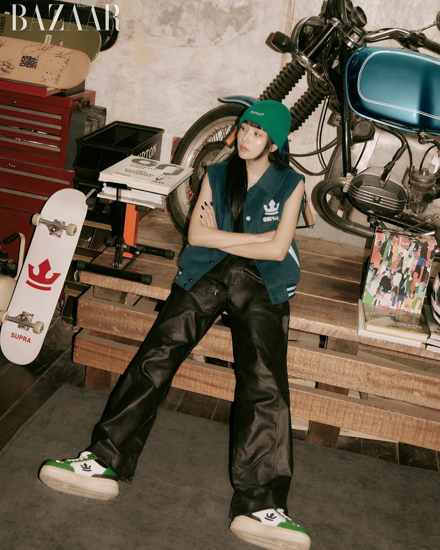 요즘 힙한🔱🖤@권은비 스트릿룩
수프라 x 권은비😎맨투맨~ 아우터까지 가을룩 8가지🔥 #광고 이미지2