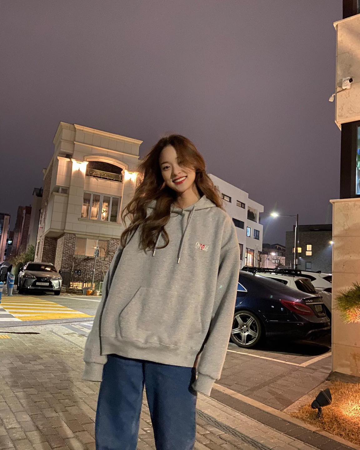 편한 가을 꾸안꾸템🩶회색후드티 이미지5