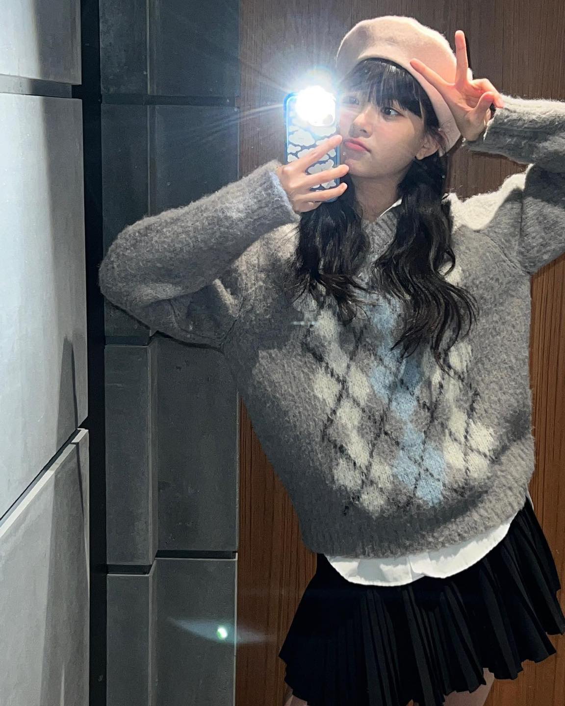 가을 감성 포인트템 베레모👩🏻‍🎨🤎 이미지