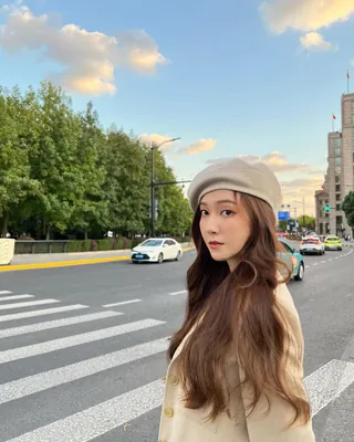 가을 감성 포인트템 베레모👩🏻🎨🤎 이미지
