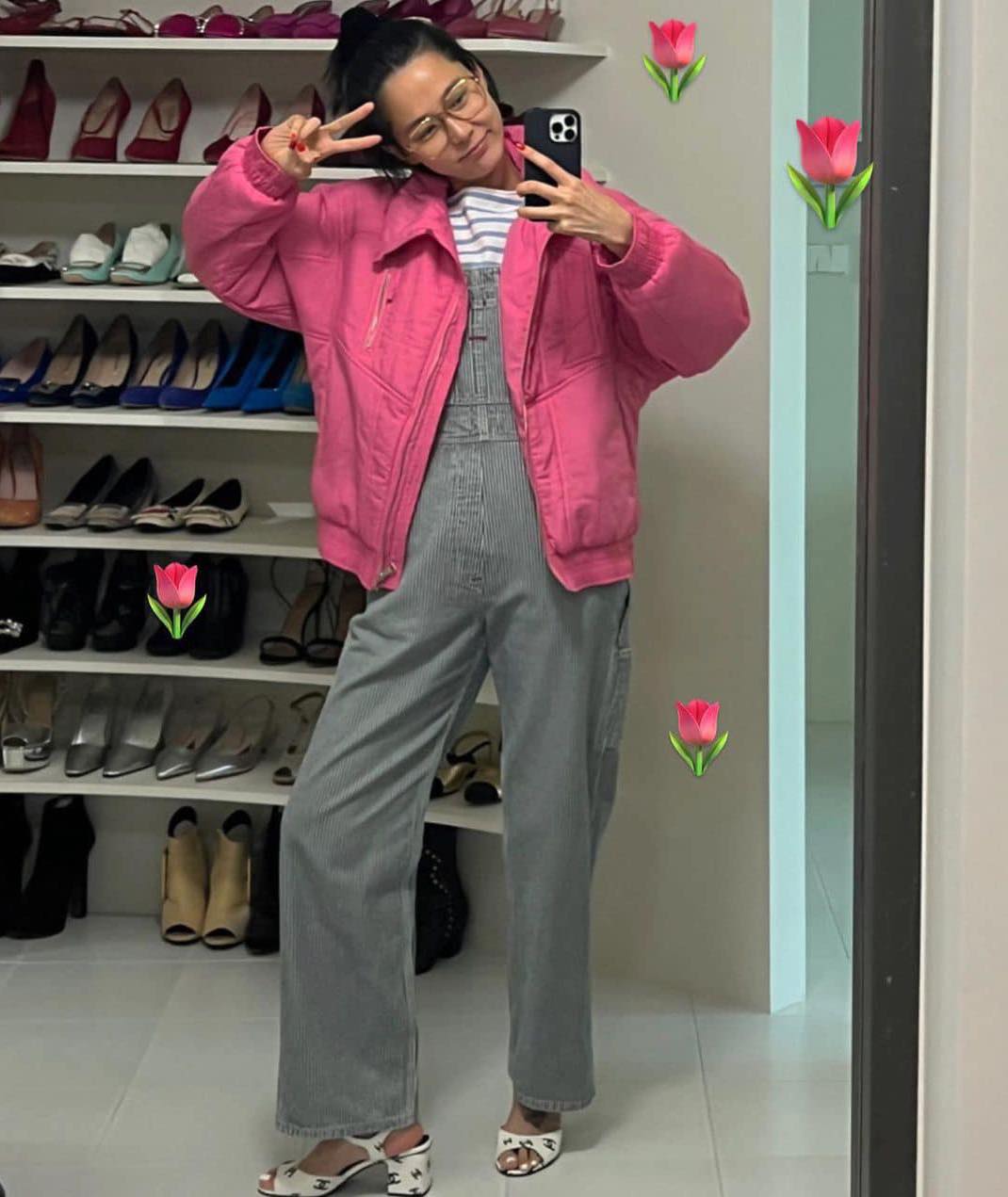 가을 스트라이프 코디하는 법🖤🤍 이미지10