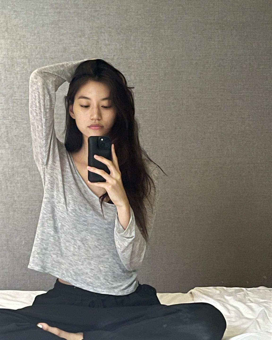 가을 이너로 여리핏 긴팔티🩶💫 이미지