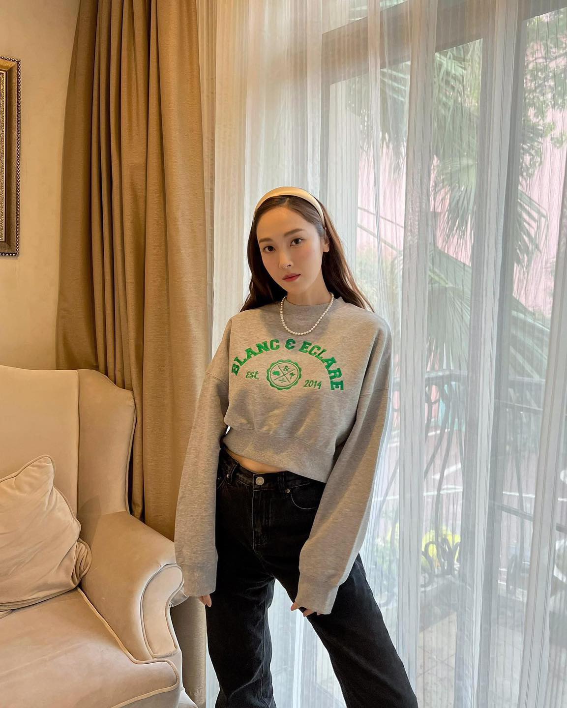 가을에 좋은 흑청코디 따라해🩶🖤 이미지