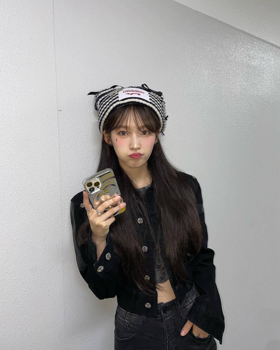 가을에 좋은 흑청코디 따라해🩶🖤 이미지